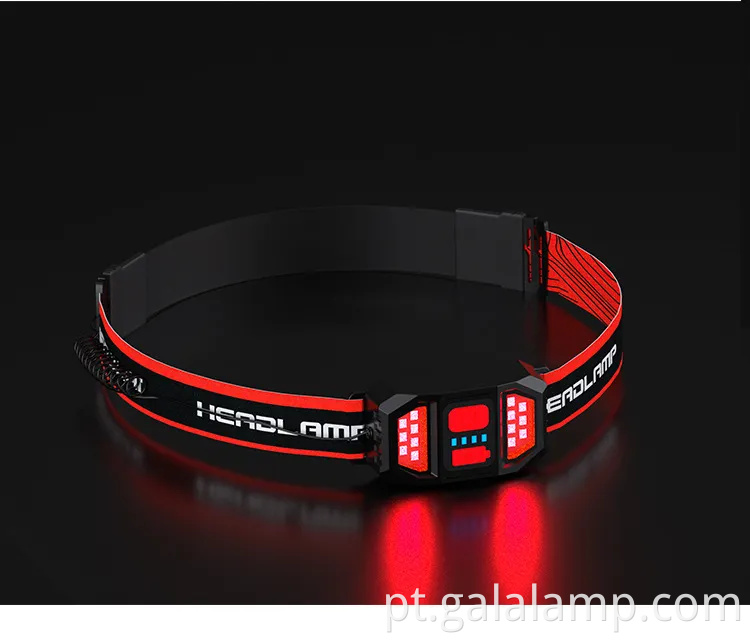 O farol de LED recarregável à prova d'água ultra brilhante para uso ao ar livre